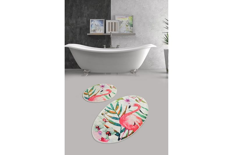 Chilai Home Badmatta Set om 2 - Multi - Textil & mattor - Badrumstextil