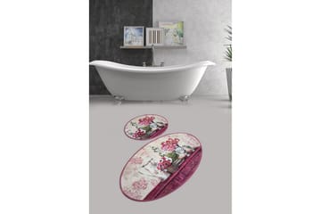 Chilai Home Badmatta Set om 2 - Multi - Textil & mattor - Badrumstextil