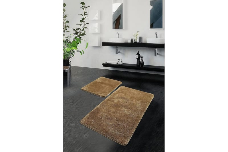 Chilai Home Badmatta Set om 2 - Multi - Textil & mattor - Badrumstextil