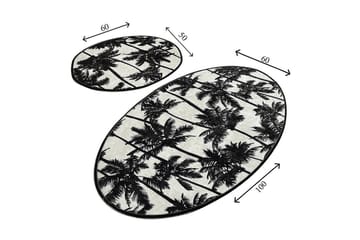 Chilai Home Badmatta Set om 2 - Multi - Textil & mattor - Badrumstextil