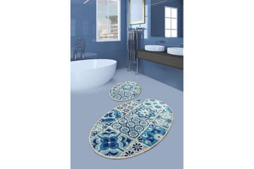 Chilai Home Badmatta Set om 2 - Multi - Textil & mattor - Badrumstextil