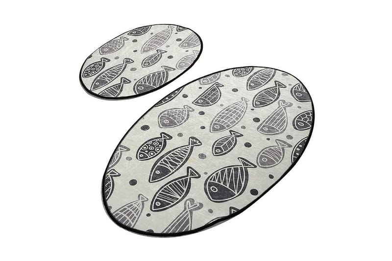 Chilai Home Badmatta Set om 2, Multi