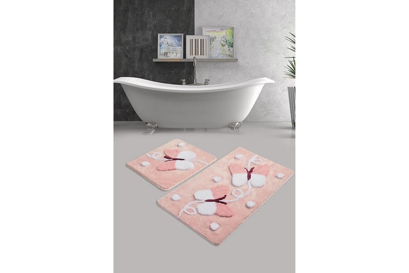 Chilai Home Badmatta Set om 2 - Multi - Textil & mattor - Badrumstextil