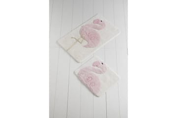 Chilai Home Badmatta Set om 2 - Multi - Textil & mattor - Badrumstextil
