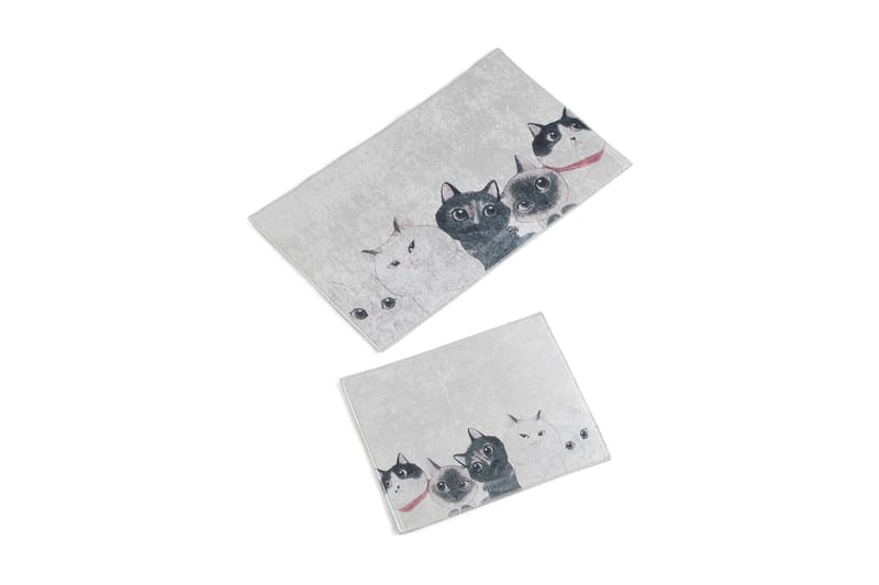 Chilai Home Badmatta Set om 2, Multi