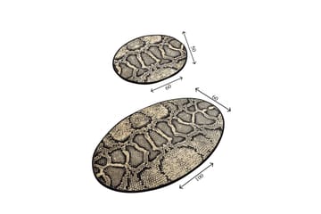 Chilai Home Badmatta Set om 2 - Multi - Textil & mattor - Badrumstextil