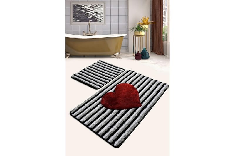 Chilai Home Badmatta Set om 2 - Multi - Textil & mattor - Badrumstextil