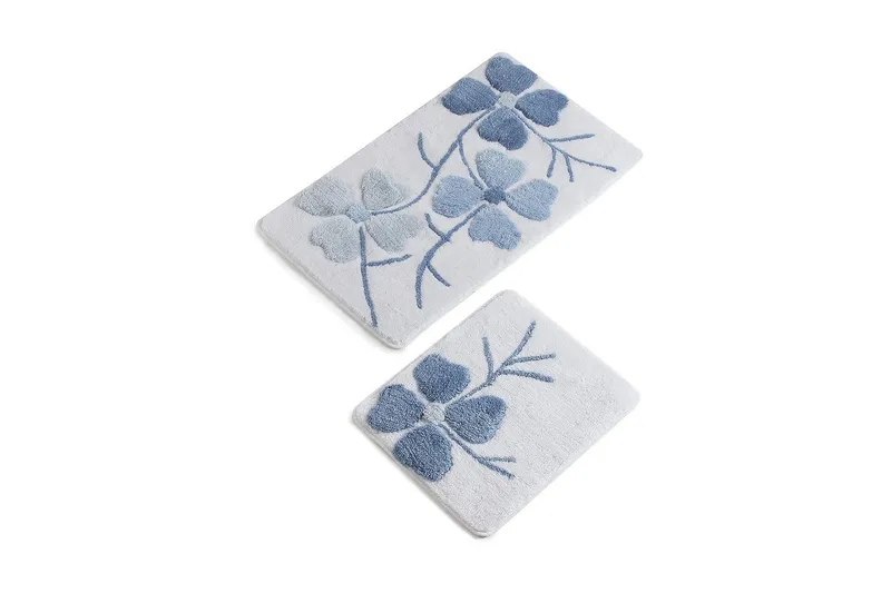 Chilai Home Badmatta Set om 2, Multi