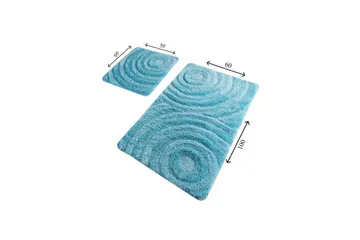 Chilai Home Badmatta Set om 2 - Multi - Textil & mattor - Badrumstextil