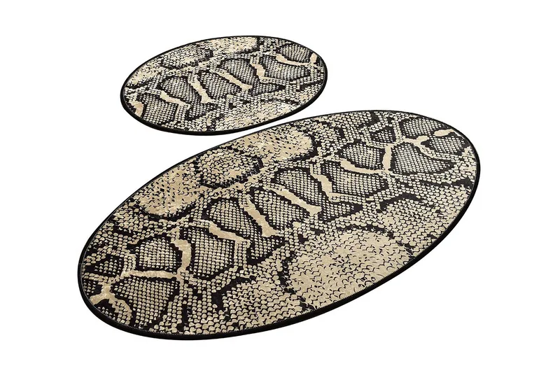 Chilai Home Badmatta Set om 2, Multi