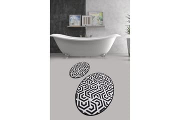 Chilai Home Badmatta Set om 2 - Multi - Textil & mattor - Badrumstextil