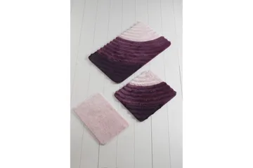 Chilai Home Badmatta Set om 3 - Multi - Textil & mattor - Badrumstextil