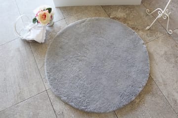 Chilai Home by Alessia Badmatta 90 Rund - Grå - Textil & mattor - Badrumstextil