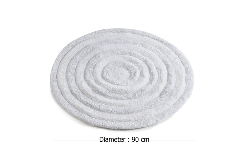 Chilai Home by Alessia Badmatta 90 Rund - Multi - Textil & mattor - Badrumstextil