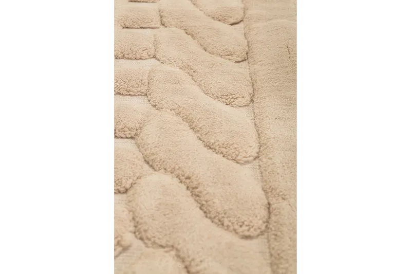 Chilai Home by Alessia Badmatta Set om 2 - Beige - Textil & mattor - Badrumstextil