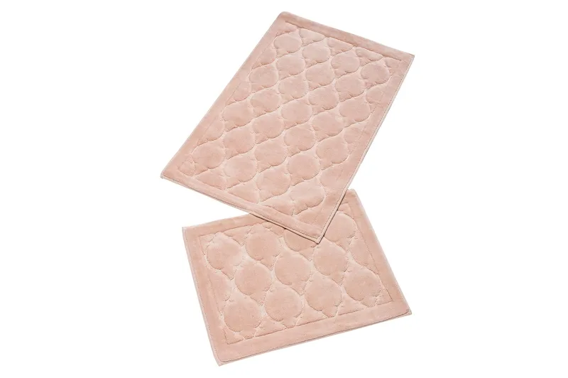 Chilai Home by Alessia Badmatta Set om 2 - Rosa - Textil & mattor - Badrumstextil