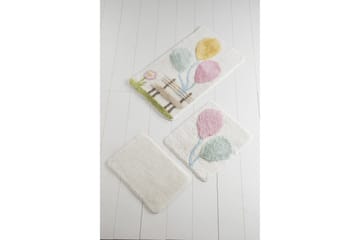 Chilai Home by Alessia Badmatta Set om 3 - Multi - Textil & mattor - Badrumstextil