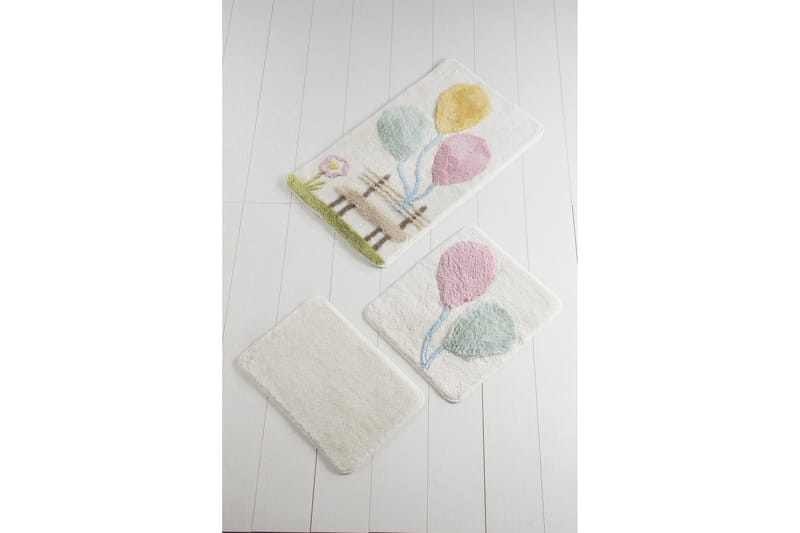Chilai Home by Alessia Badmatta Set om 3 - Multi - Textil & mattor - Badrumstextil