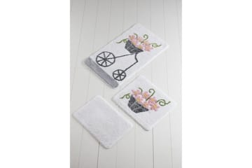 Chilai Home by Alessia Badmatta Set om 3 - Multi - Textil & mattor - Badrumstextil