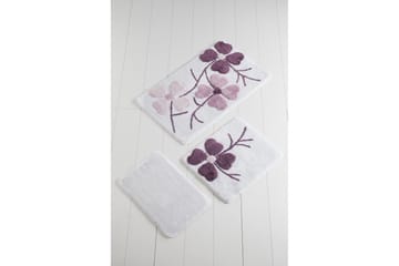 Chilai Home by Alessia Badmatta Set om 3 - Multi - Textil & mattor - Badrumstextil