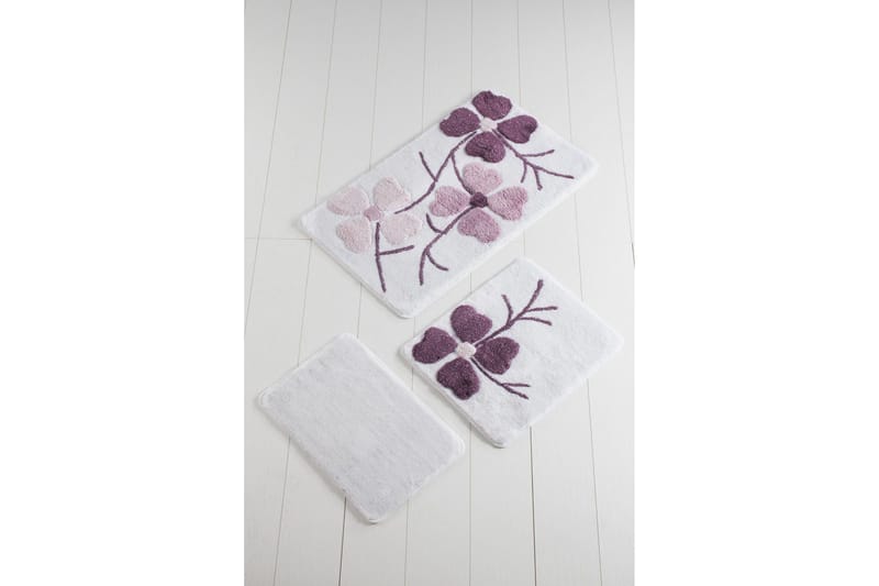 Chilai Home by Alessia Badmatta Set om 3 - Multi - Textil & mattor - Badrumstextil