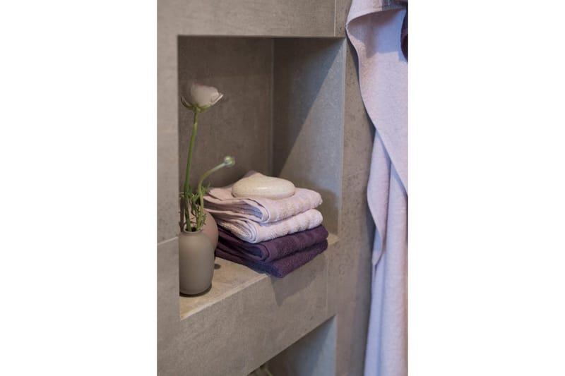 Duschhandduk Basic Frotté 65 x 130 cm - Rosa - Textil & mattor - Badrumstextil