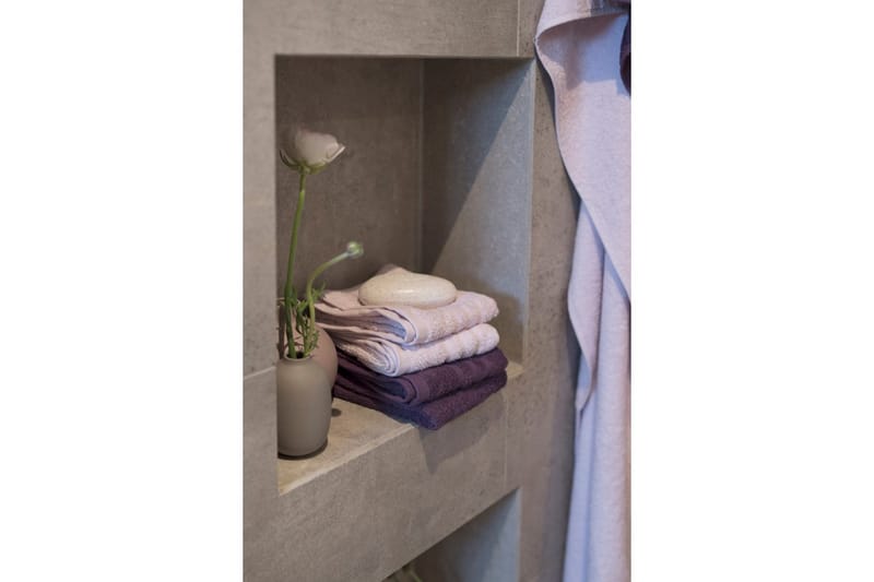 Duschhandduk Basic Frotté 65 x 130 cm - Rosa - Textil & mattor - Badrumstextil