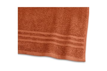 Duschhandduk Basic Frotté 65 x 130 cm - Rost - Textil & mattor - Badrumstextil
