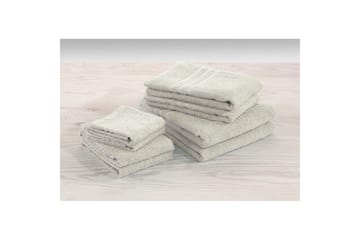 Duschhandduk Basic Frotté 65 x 130 cm - Sand - Textil & mattor - Badrumstextil
