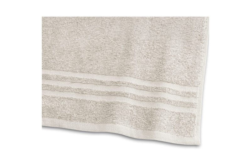 Duschhandduk Basic Frotté 65 x 130 cm - Sand - Textil & mattor - Badrumstextil