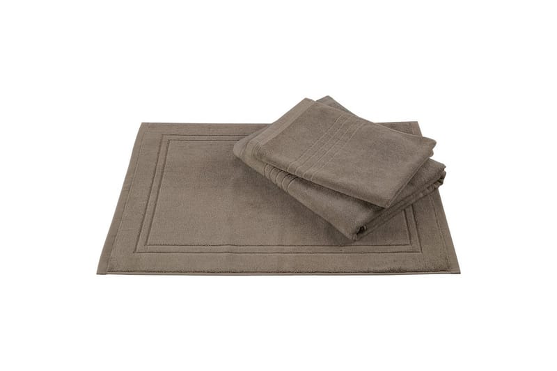 Duschmatta Helle 50 x 70 cm Brun - Brun - Textil & mattor - Badrumstextil