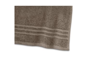 Frotté Basic 60 x 130 cm Brun - Brun - Textil & mattor - Badrumstextil