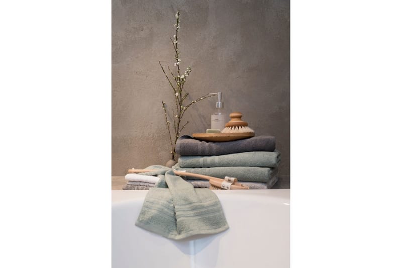 Frotté Basic 90 x 150 cm Grön - Grön - Textil & mattor - Badrumstextil