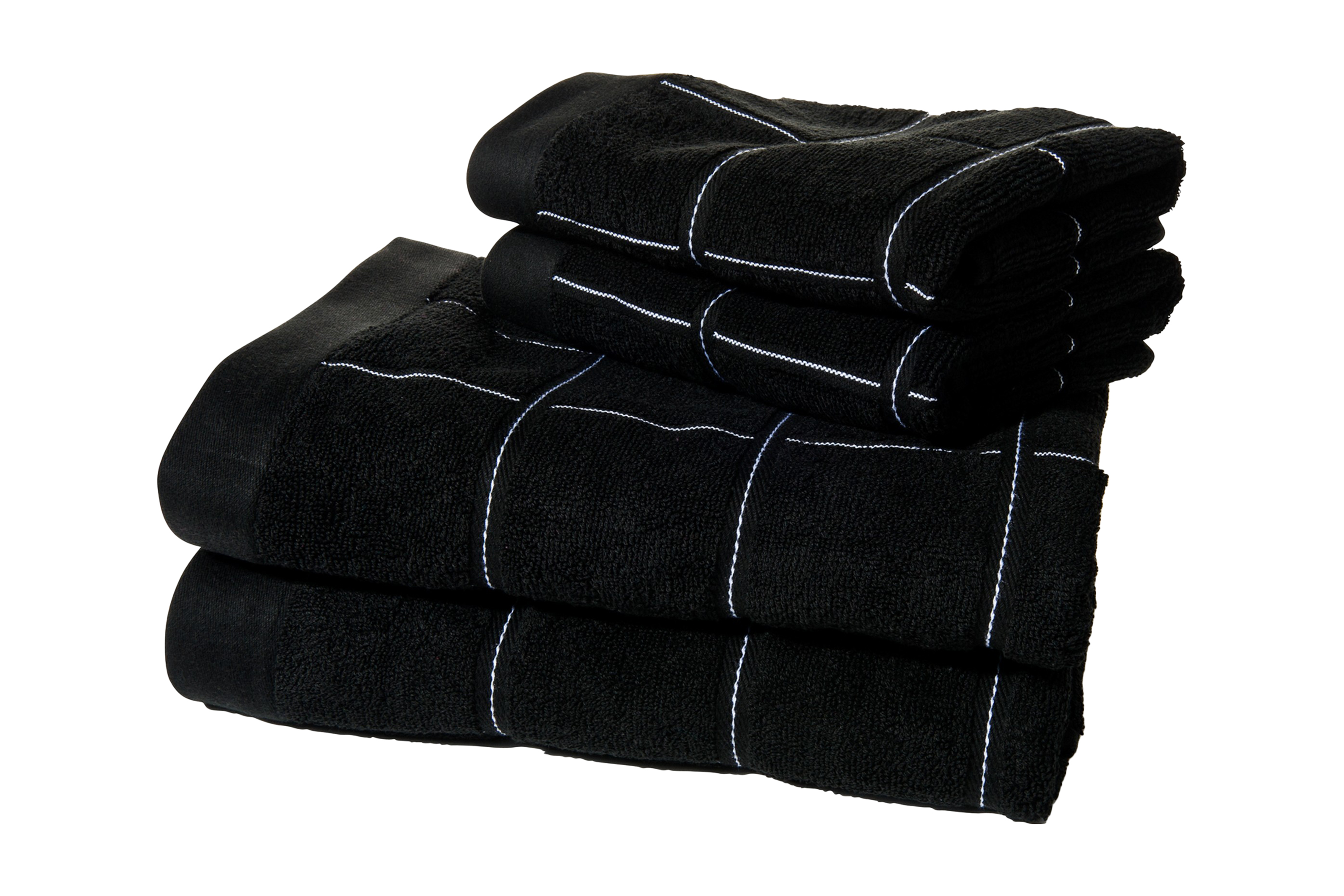 FrottéDuschbadlakan Lord Nelson Victory 130x65 Svart Svart