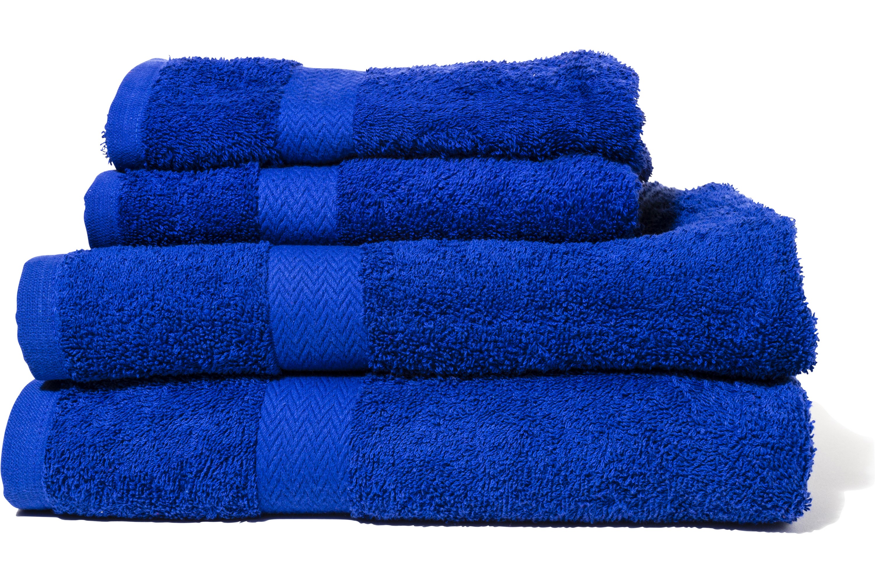 FrottéDuschbadlakan Queen Anne 130x65 RoyalblåBlå