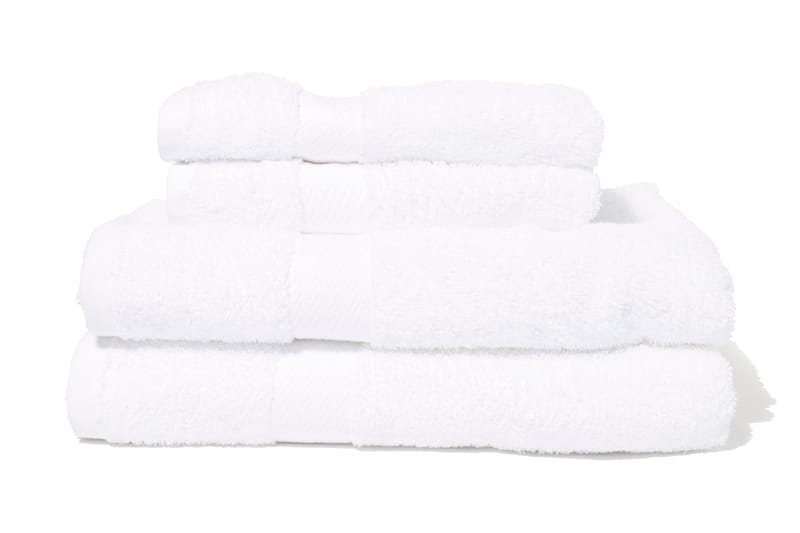 Frotté Duschbadlakan Queen Anne 130x65 Vit - Vit - Textil & mattor - Badrumstextil