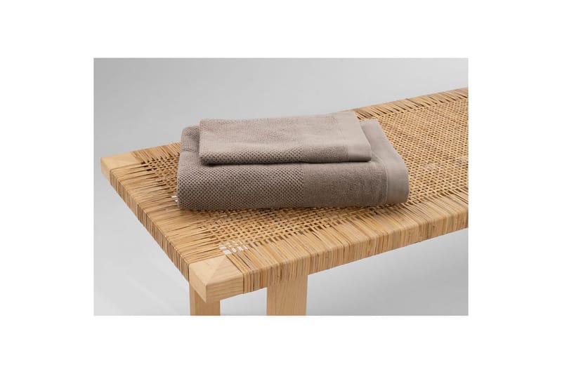 Frotté Enzo 90 x 150 cm Brun - Brun - Textil & mattor - Badrumstextil