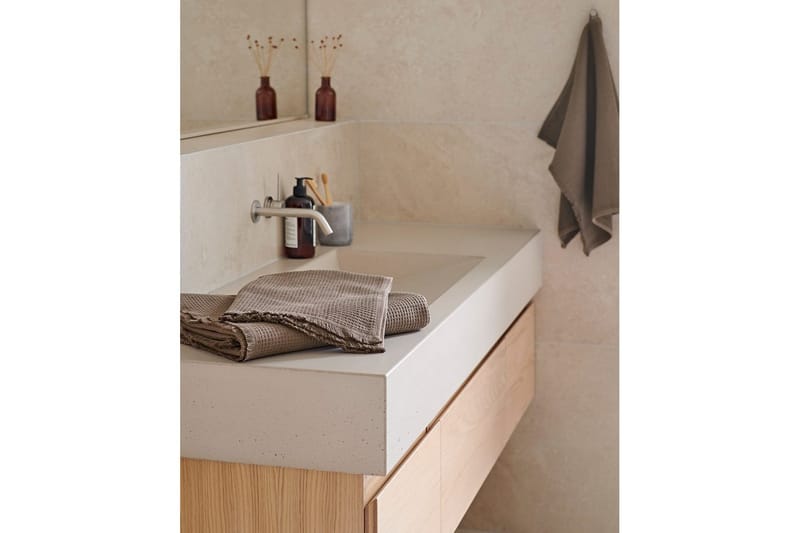 Frotté Haze 50 x 70 cm Brun - Brun - Textil & mattor - Badrumstextil