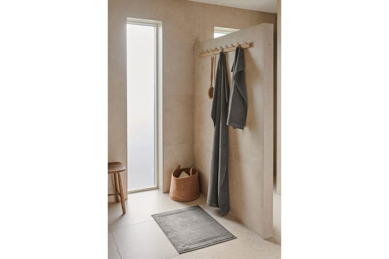 Frotté Helle 50 x 70 cm Grå - Grå - Textil & mattor - Badrumstextil