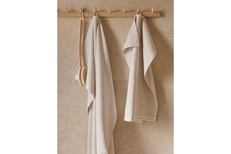 Frotté Helle 50 x 70 cm Sand - Sand - Textil & mattor - Badrumstextil
