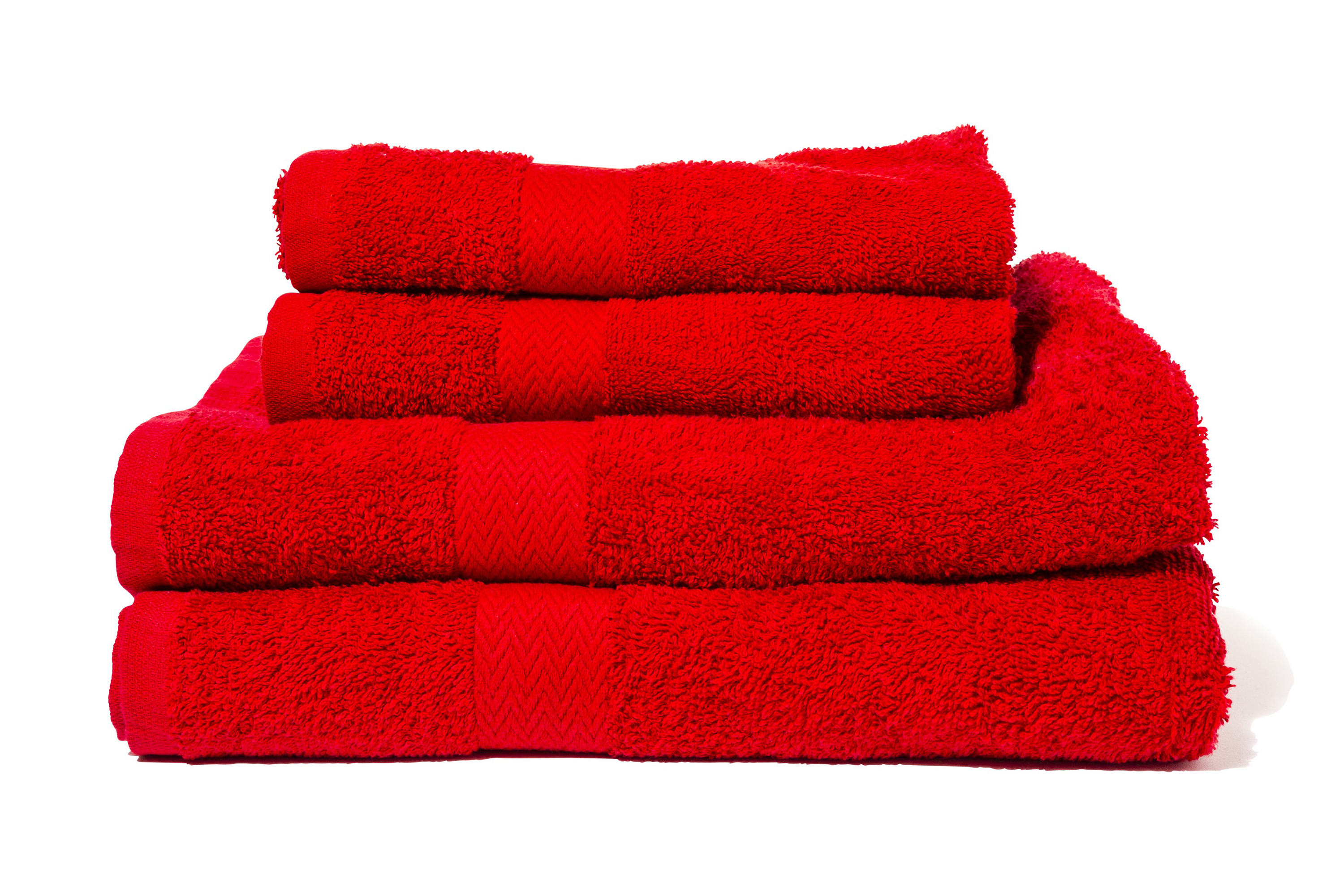 Frottéhandduk Queen Anne 50x30 Röd Röd