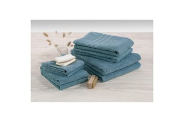 Gästhandduk Basic Frotté - Blå - Textil & mattor - Badrumstextil