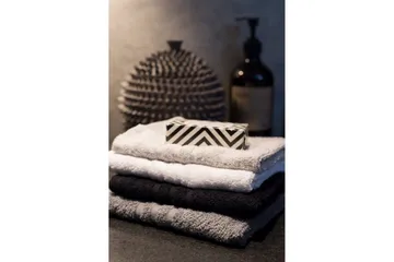 Gästhandduk Basic Frotté - Grå - Textil & mattor - Badrumstextil