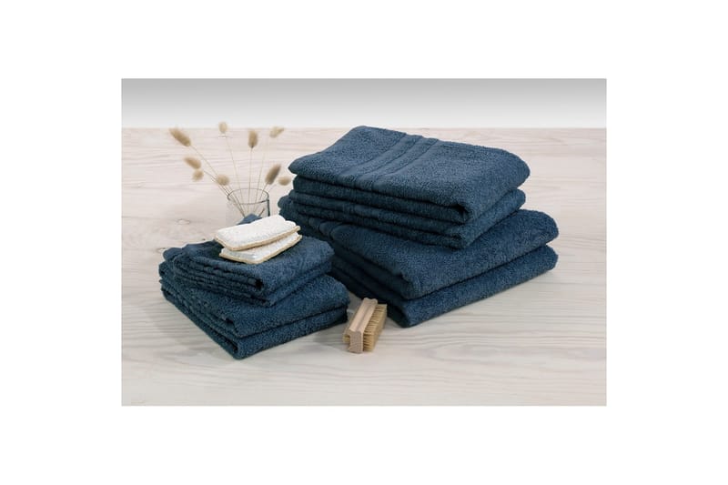 Gästhandduk Basic Frotté - Marinblå - Textil & mattor - Badrumstextil