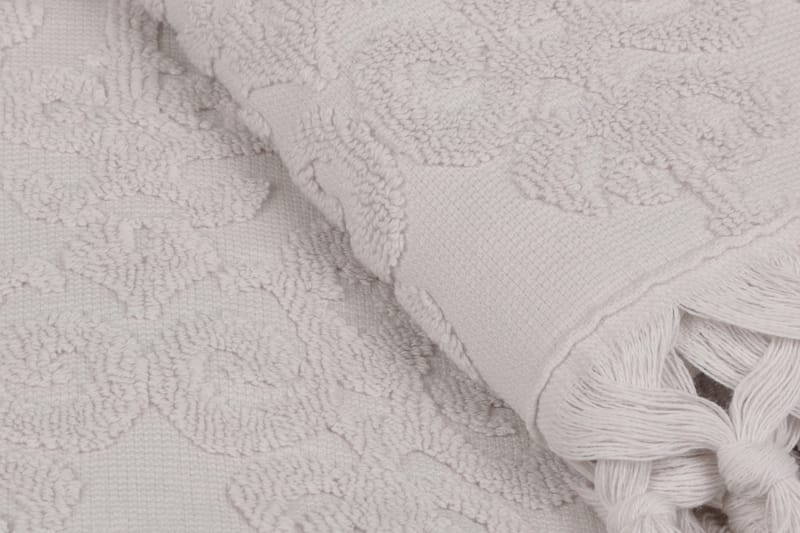 Handduk aheser 50x90 cm 2-pack - Grålila - Textil & mattor - Badrumstextil