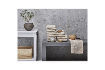 Handduk Areora set om 9 Beige - Beige - Textil & mattor - Badrumstextil - Handdukar