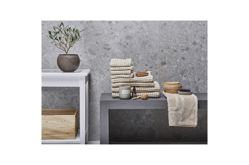 Handduk Areora set om 9 Beige - Beige - Textil & mattor - Badrumstextil - Handdukar