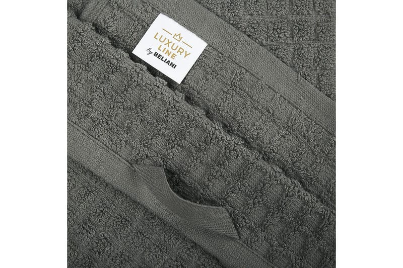 Handduk Atai set om 4 Grå - Grå - Textil & mattor - Badrumstextil - Handdukar