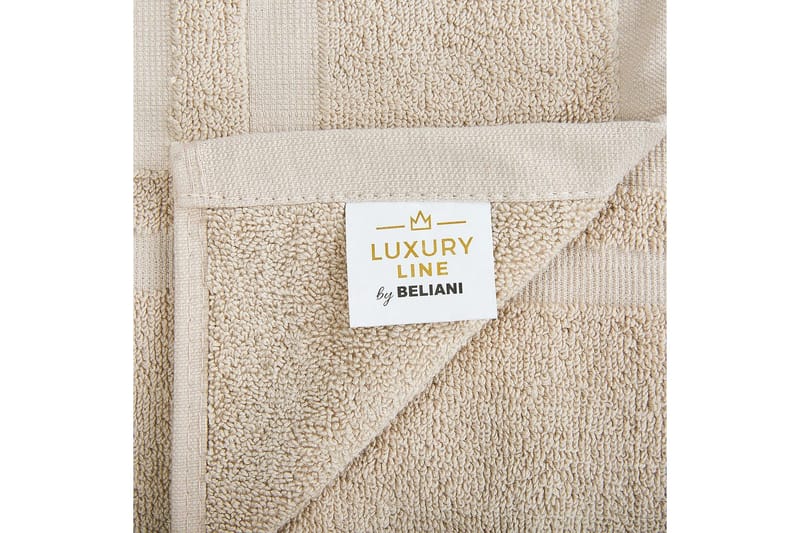 Handduk Atai set om 9 Beige - Beige - Textil & mattor - Badrumstextil - Handdukar