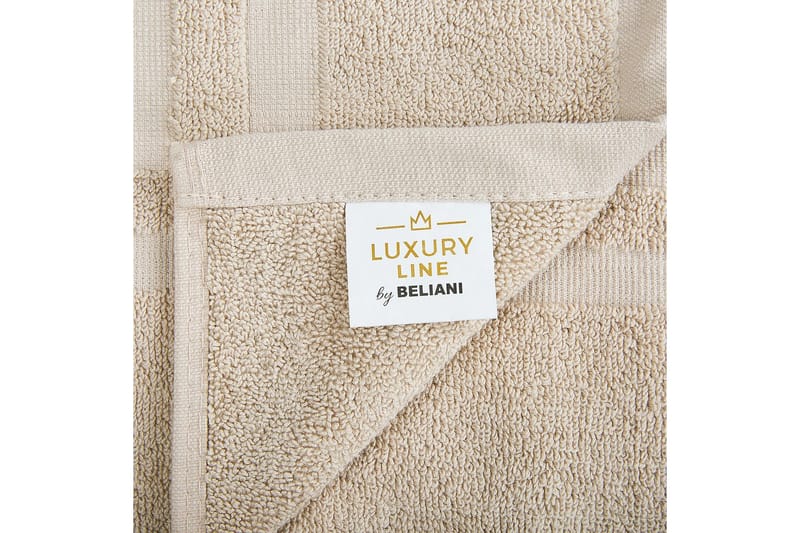Handduk Atai set om 9 Beige - Beige - Textil & mattor - Badrumstextil - Handdukar